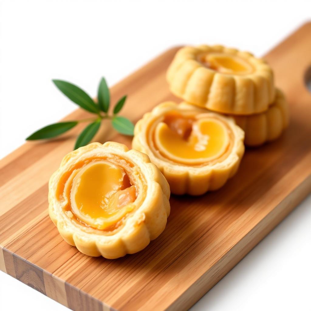 Bánh pía sầu riêng trứng muối hộp 4 bánh