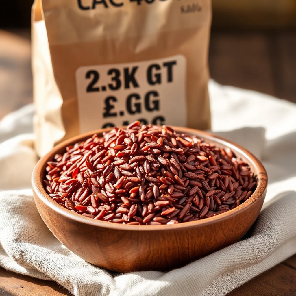 Gạo lứt huyết rồng hữu cơ túi 2kg