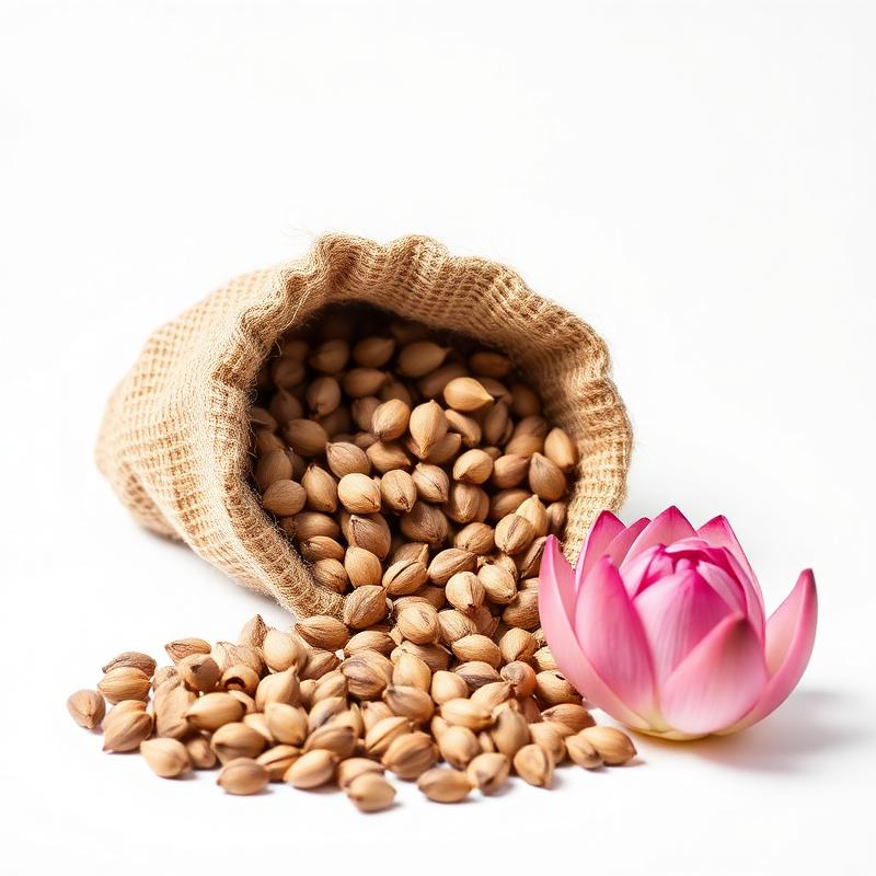 Hạt sen sấy khô Đồng Tháp 500g – nguyên hạt, đã bỏ tâm